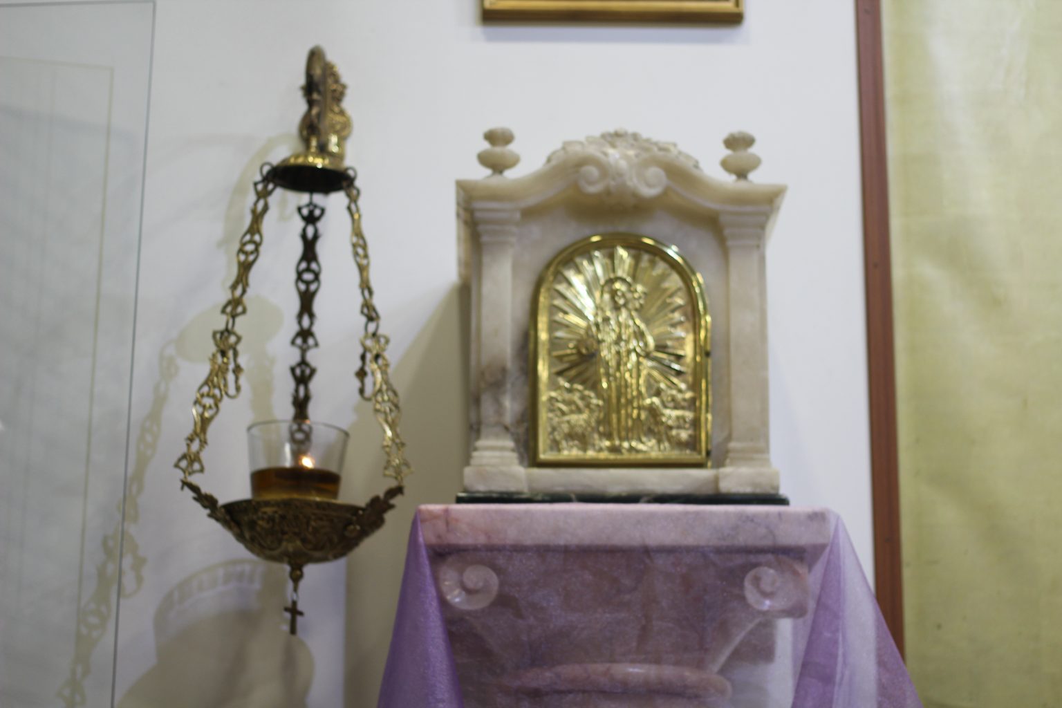 Santísimo en la Capilla de La Resurrección