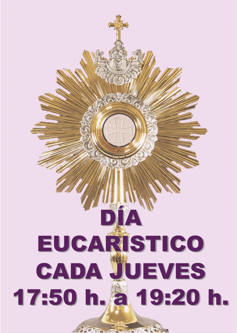 Cada jueves adoración eucarística