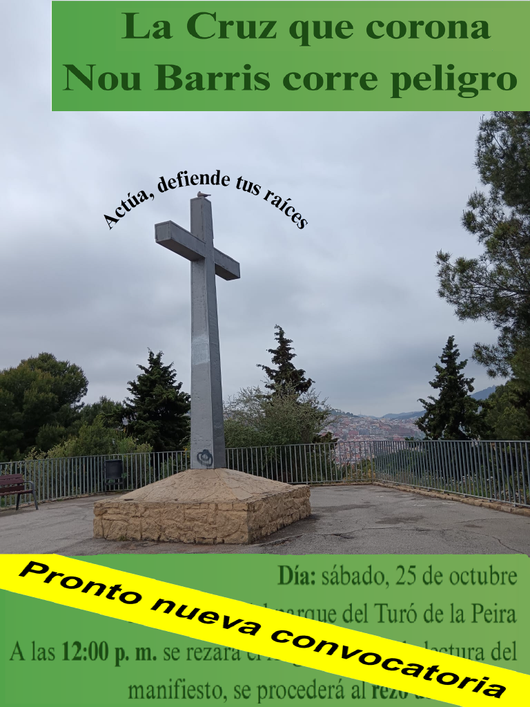 25 octubre-1a concentración por la Cruz del Turó