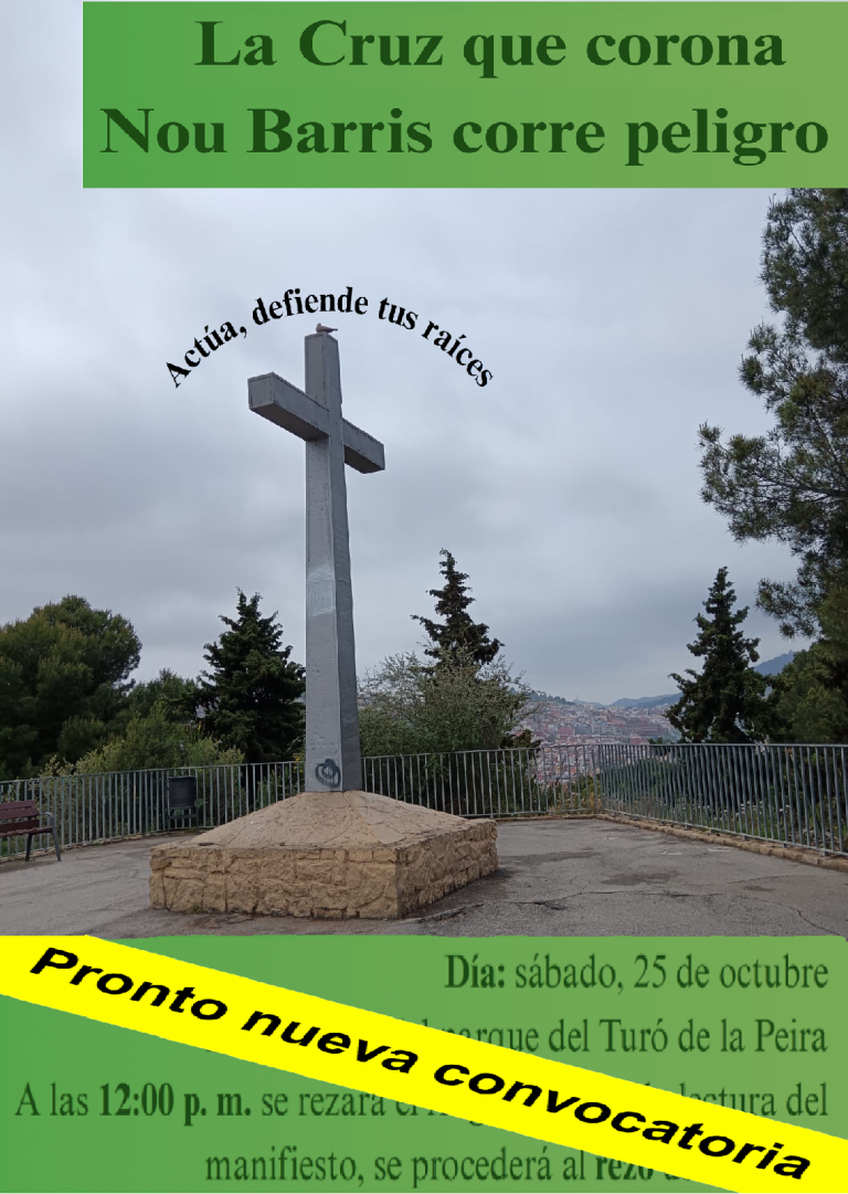25 octubre-1a concentración por la Cruz del Turó