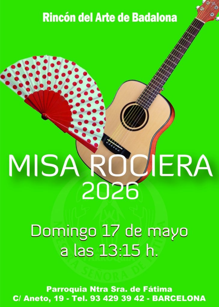 Misa rociera fiestas Fatima 2026