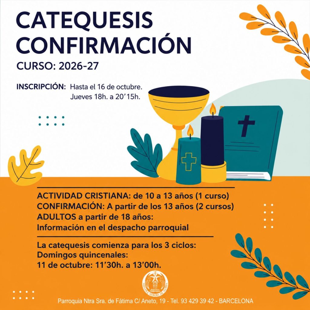 Catequesis confirmacion