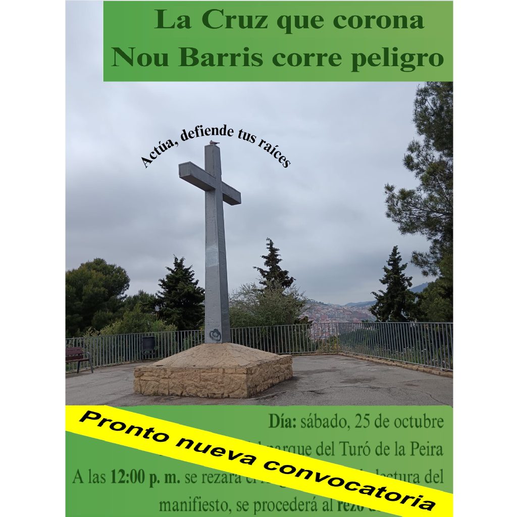 25 octubre-1a concentración por la Cruz del Turó